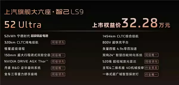 国产9系旗舰新王炸！智己LS9上市25分钟大订5000台