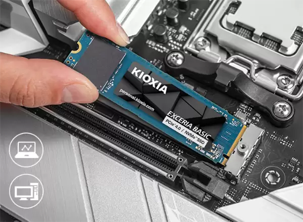 铠侠推出新款低功耗PCIe 4.0 SSD:最低3.8W 首发549元起