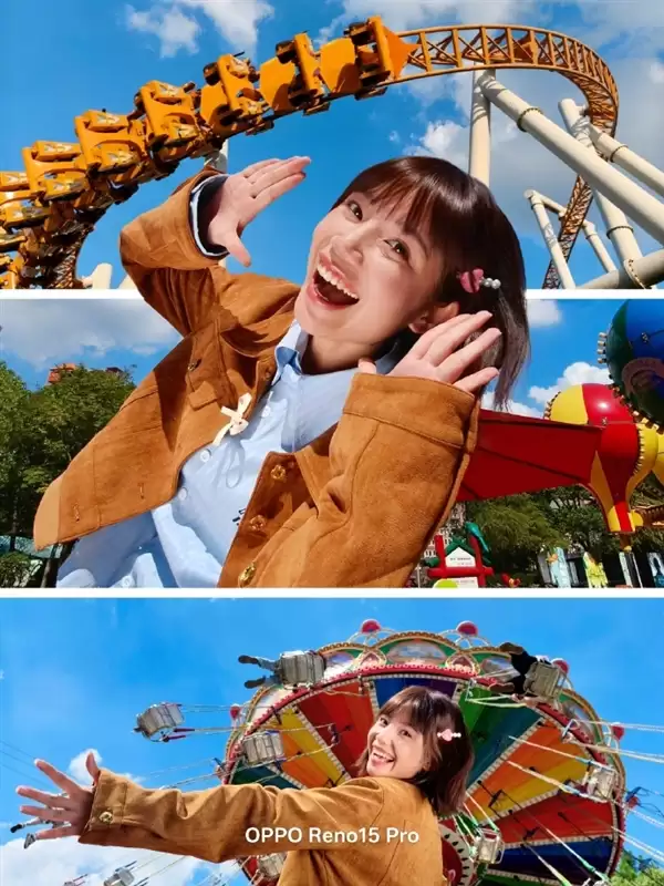 OPPO Reno15系列行业首发出圈实况拼图：AI一键精准抠像