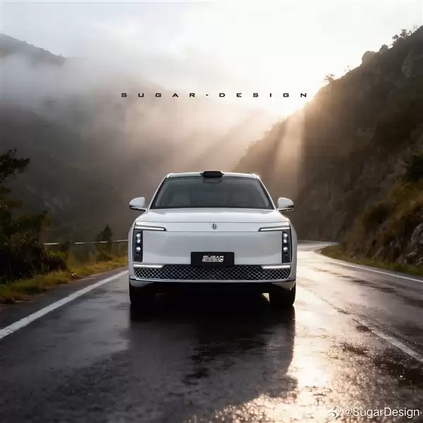 比S800气场更强!博主绘制尊界SUV效果图:对开门安排了