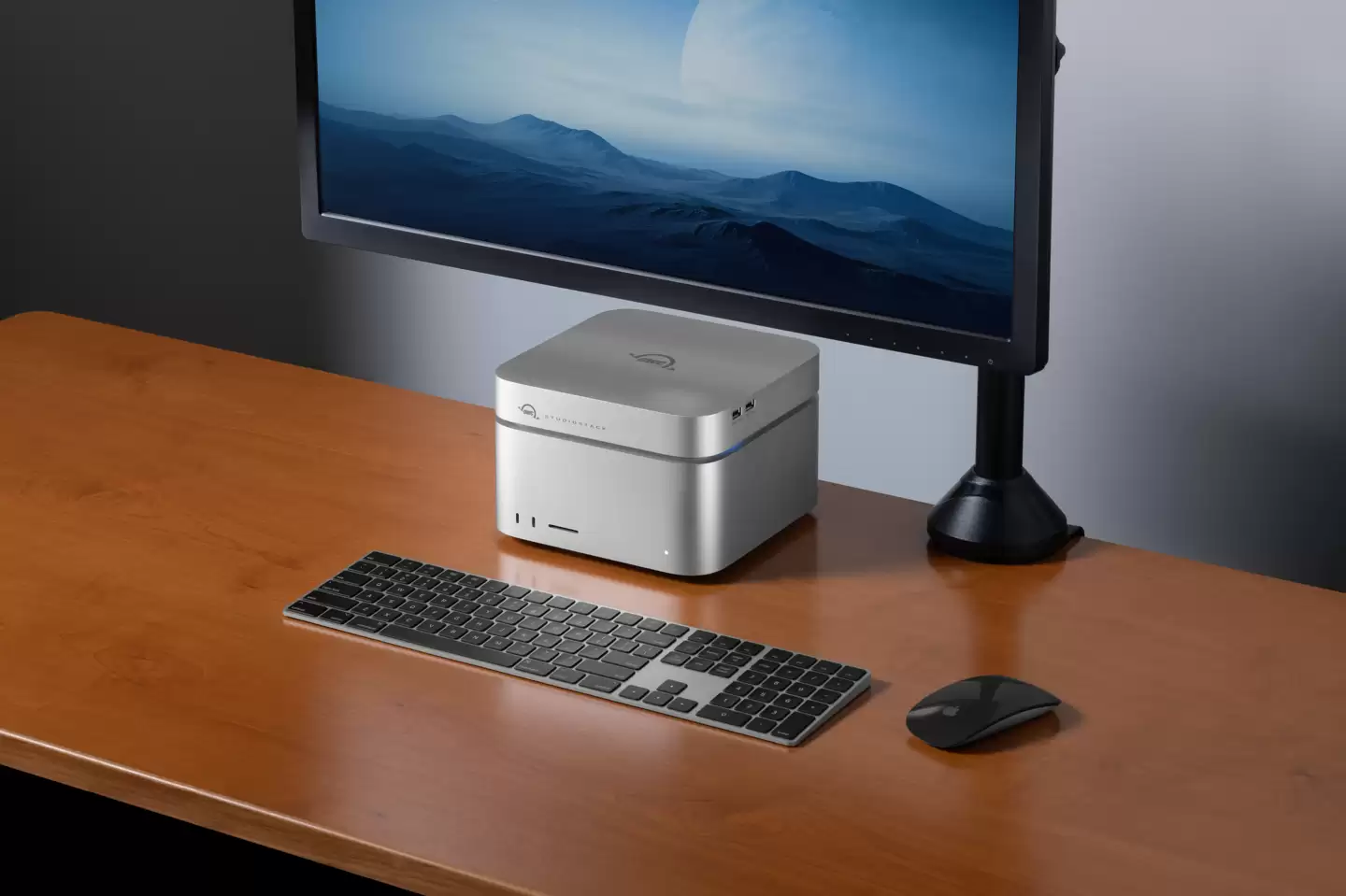 OWC 推出雷电 5 混合存储扩展塎 StudioStack,可与 Mac Studio 堆叠放置