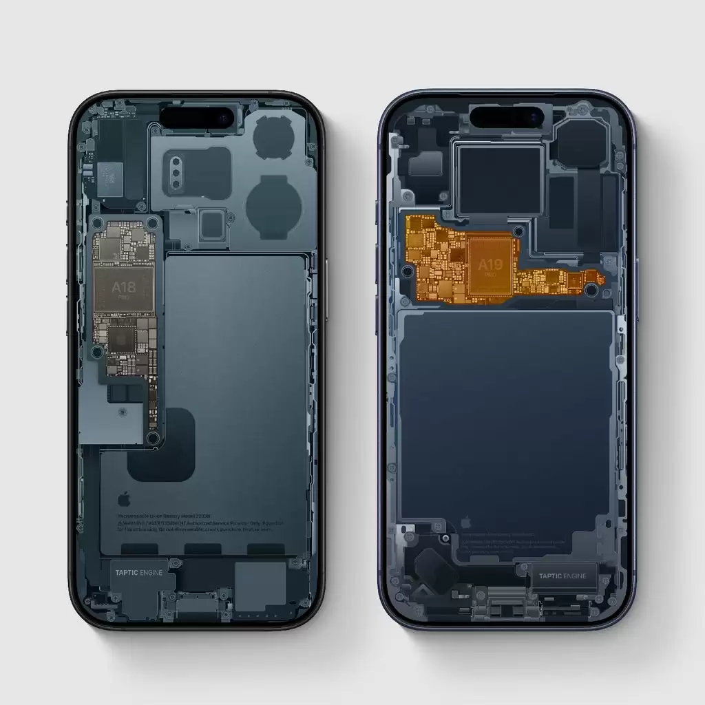 打磨近3000个图层：设计师推苹果iPhone 17 Pro / Max全新“透视”壁纸，9种色调