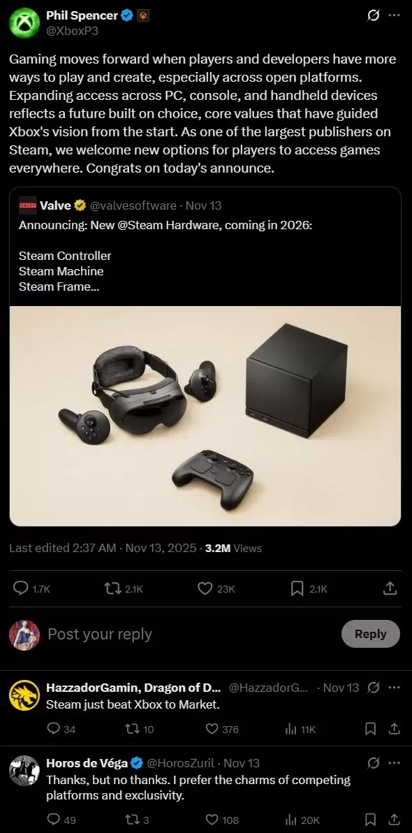 V社越俎代庖 将PC游戏带入客厅