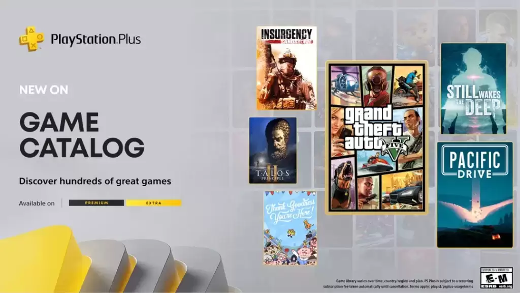 索尼 11 月 PlayStation Plus 新增游戏揭晓：《GTA 5》《觉醒深渊》领衔