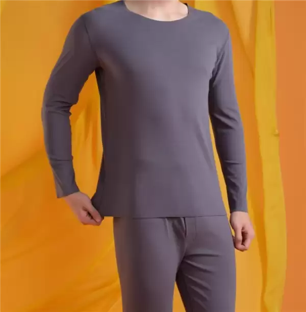 老牌宜而爽：双面磨毛秋衣秋裤套装39.9元刚需速囤