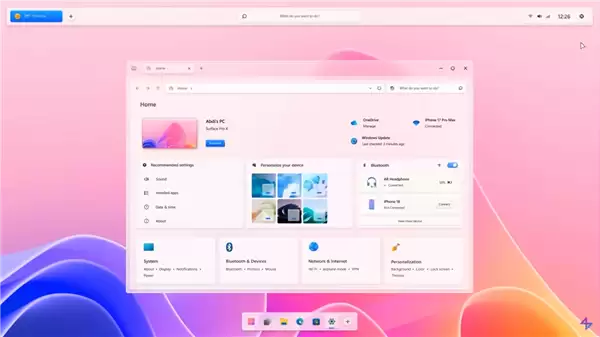 Windows 26长什么样:用户自制概念视频展示设计