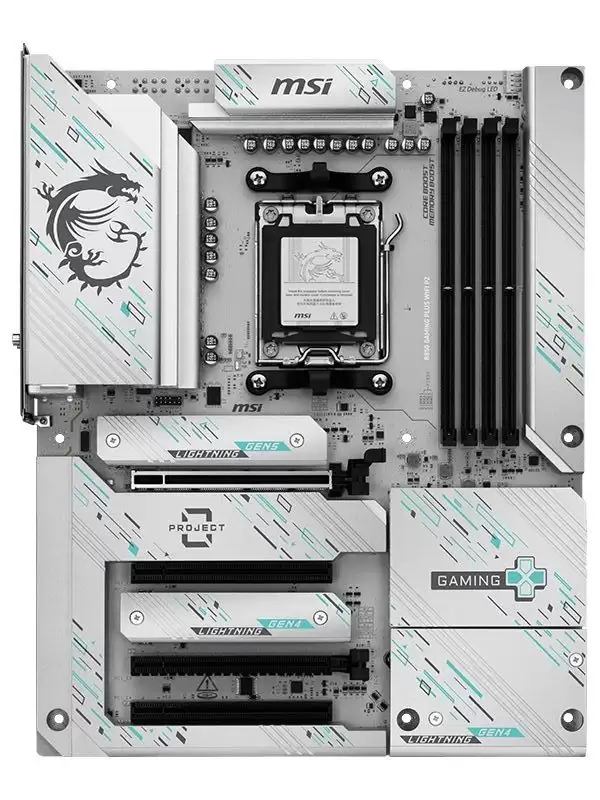 微星 B850 GAMING PLUS WIFI PZ 背插主板上线，1699 元