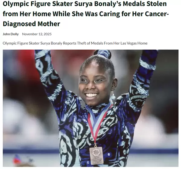 连偷四天！法国前国家运动员奖牌在美国家中全部被盗