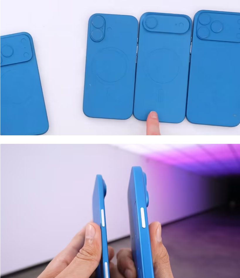 iPhone 17 Air 机模上手，苹果史上最薄 iPhone 机型