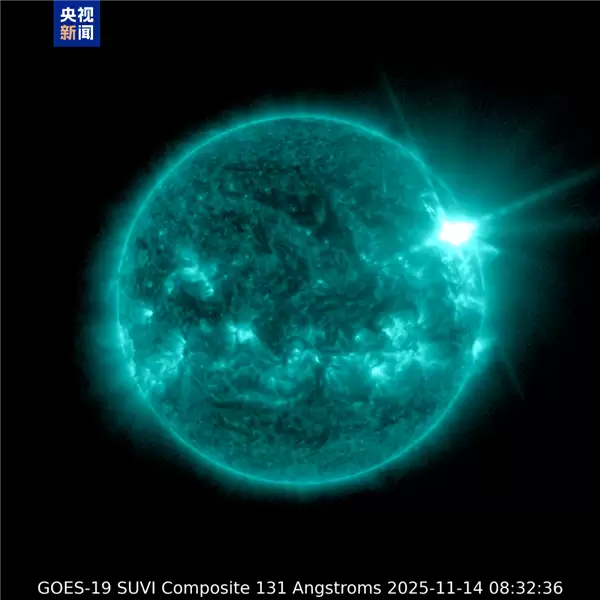 中国气象局:太阳活动区14274爆发X4.0级耀斑 将影响地球通信