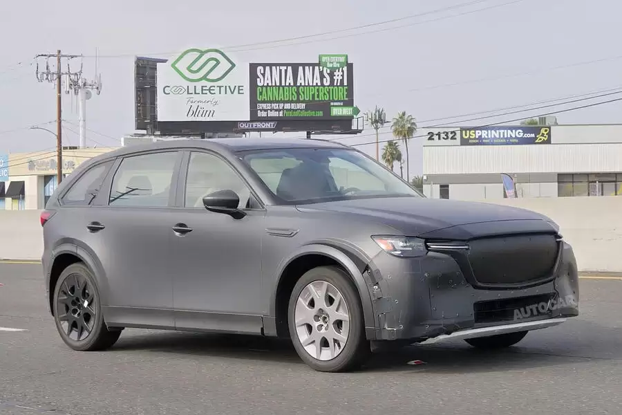 不再是油改电或别家车型“魔改版”，马自达首款自有纯电平台 SUV 谍照曝光