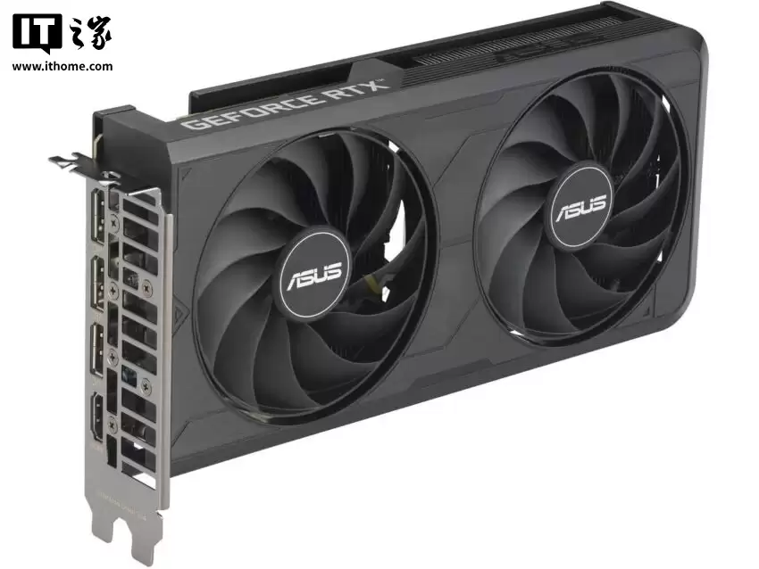 华硕推出 Dual RTX 5060(Ti)EVO 系列显卡,首次采用物理 PCIe 5.0 x8 接口