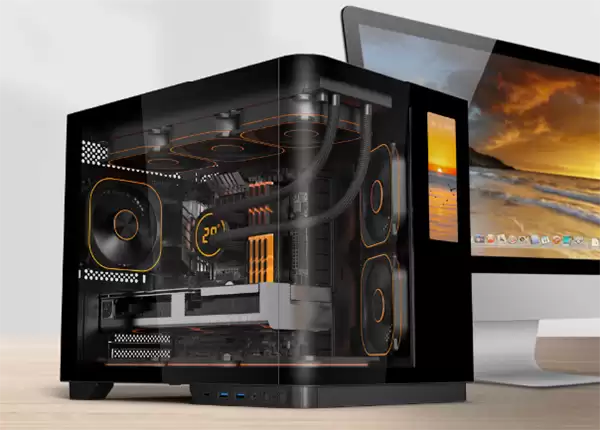 宏碁宙斯智幕AirL机箱首发299元：曲面海景房 配6.2英寸大屏