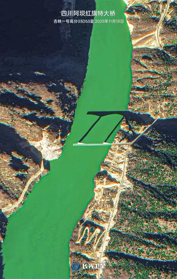 卫星直击四川特大桥垮塌：130米长的引桥不见了