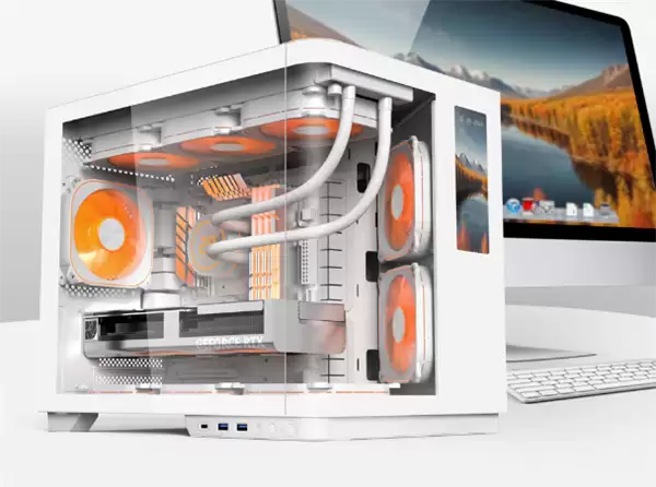 宏碁宙斯智幕AirL机箱首发299元：曲面海景房 配6.2英寸大屏