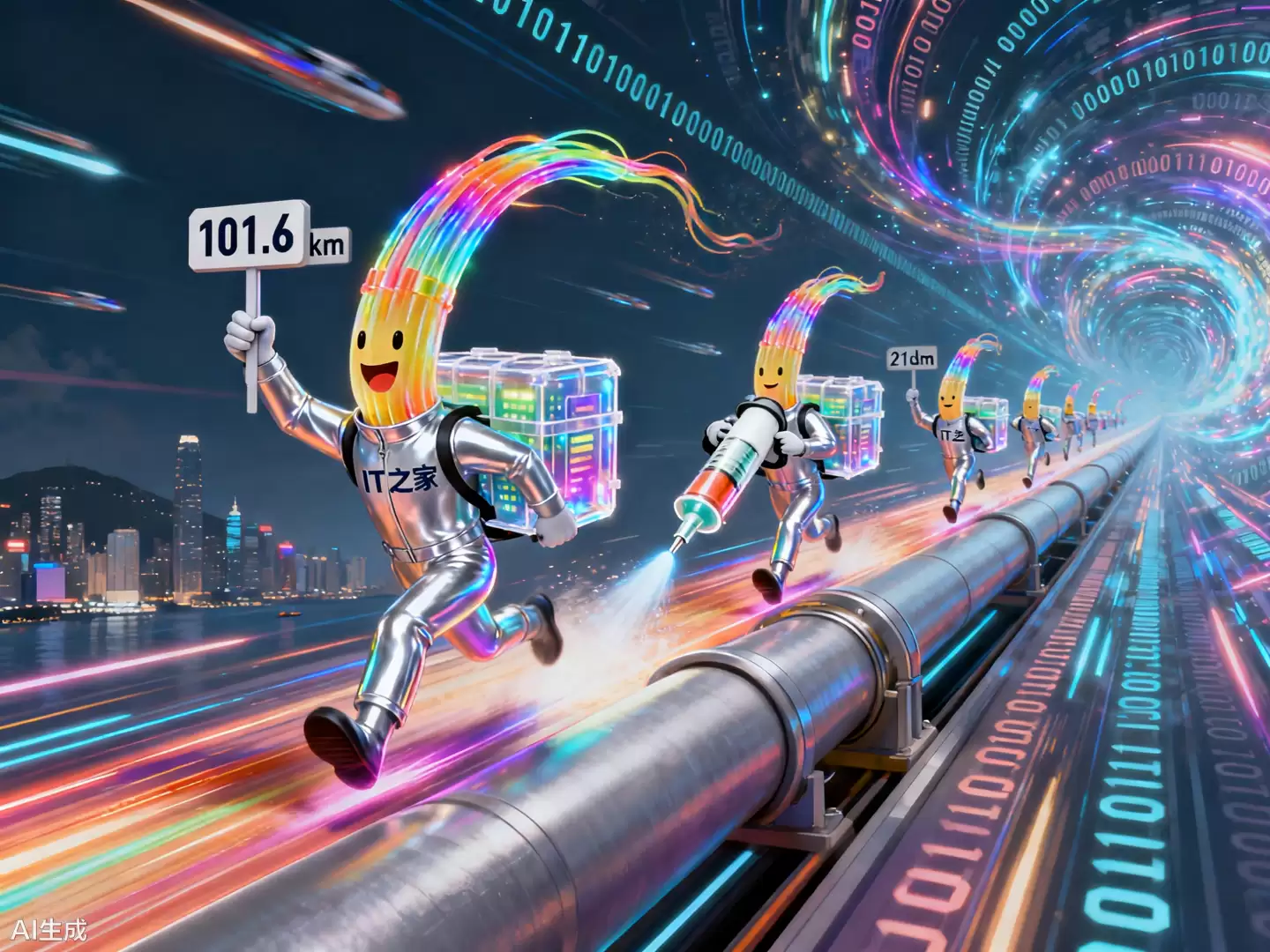 达世界领先水平:中国电信成功完成全球首个超百公里的空芯光纤共纤传输实验