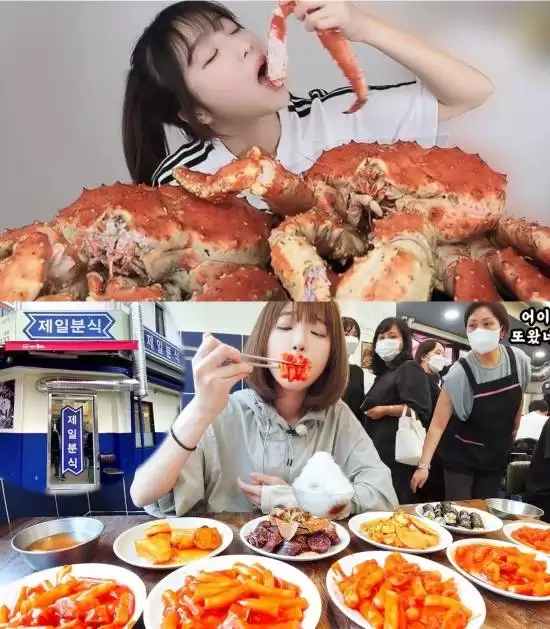 每日摄入3万卡路里!韩国美女吃播网红Tzuyang 每年外卖花费近20万元