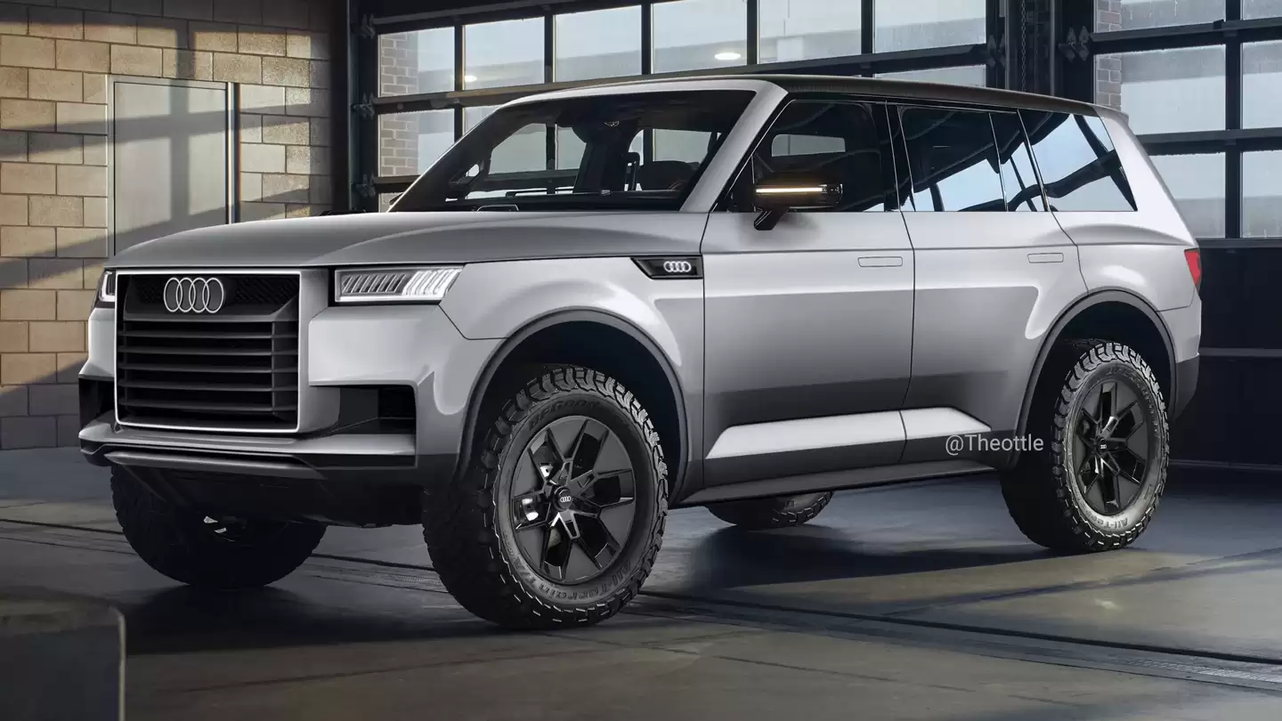 奥迪将推硬派SUV，增程式动力/Scout代工，剑指路虎卫士