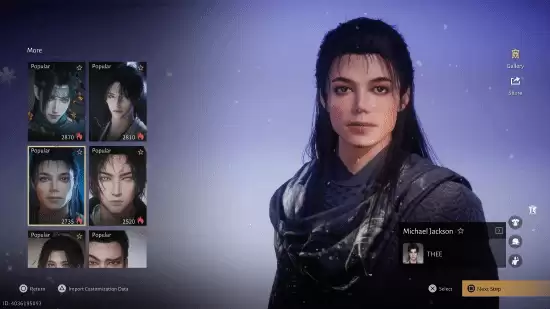 燕云十六声捏脸功能爆火 海外玩家热衷复刻音乐人形象