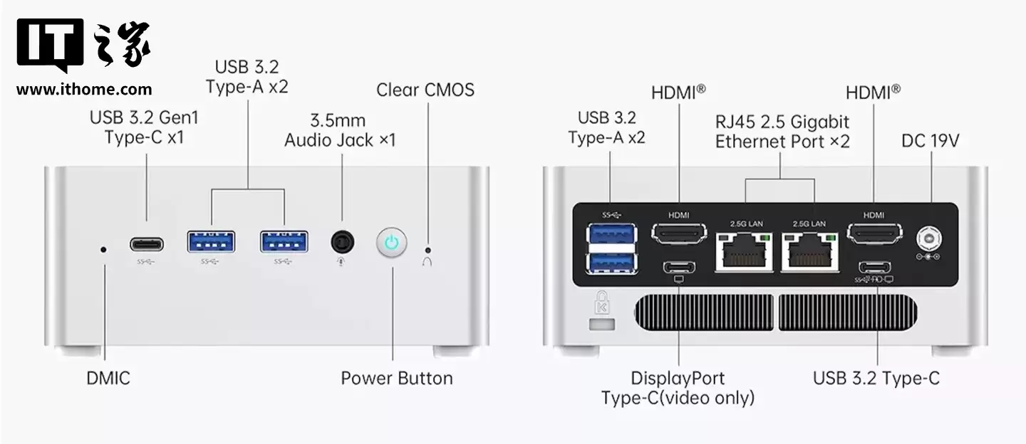 铭凡推出NAB3R迷你主机:英特尔酷睿i3-1220P处理器,双2.5G以太网口