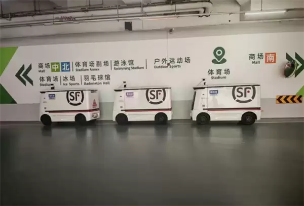 首批物流无人车在全运会持证上岗 效率暴增50%