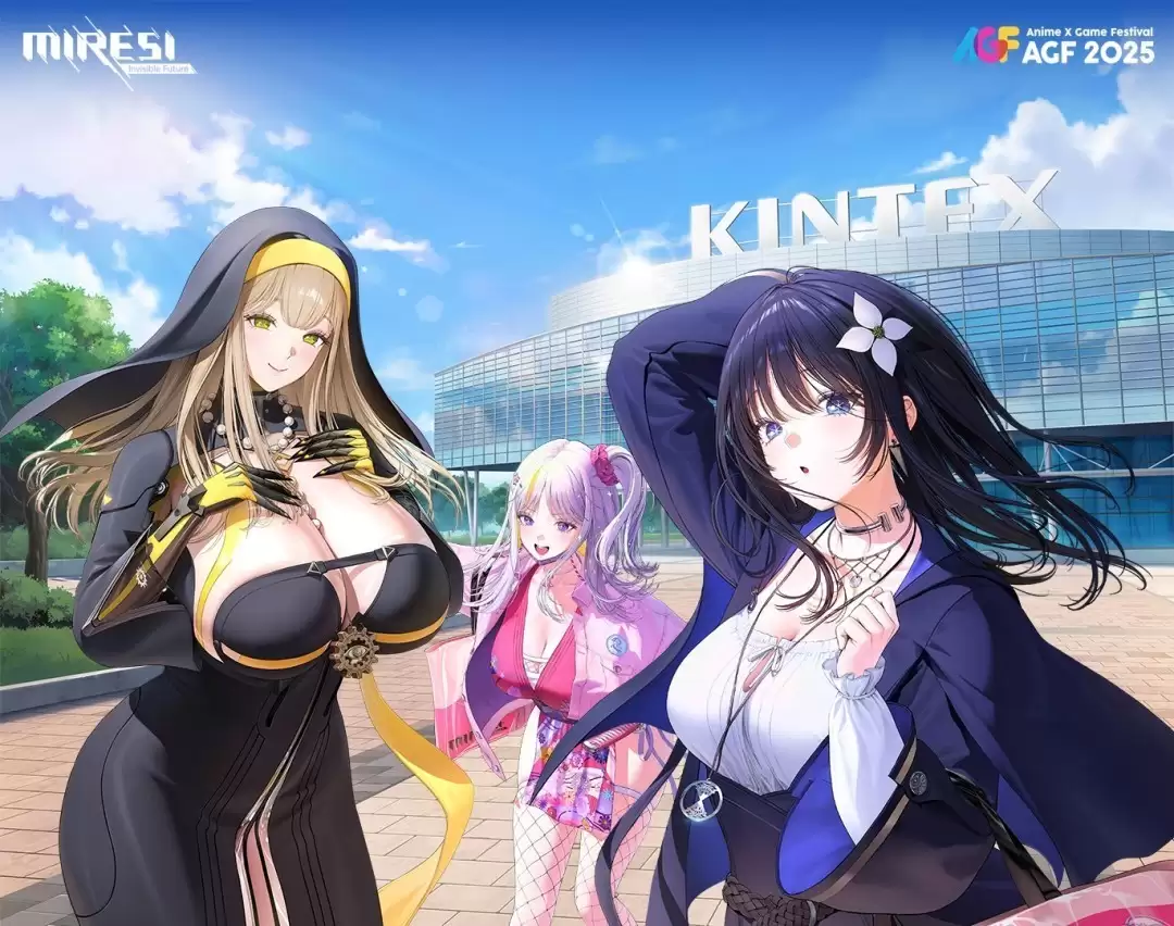 Miresi：看不见的未来惊艳亮相2025韩国动漫游戏节