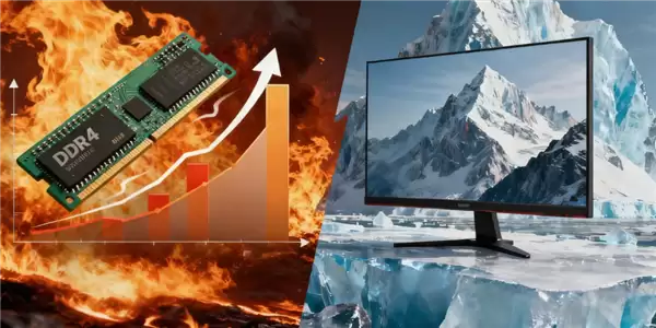 DIY行业冰火两重天：内存硬盘涨上天、显示器白菜价