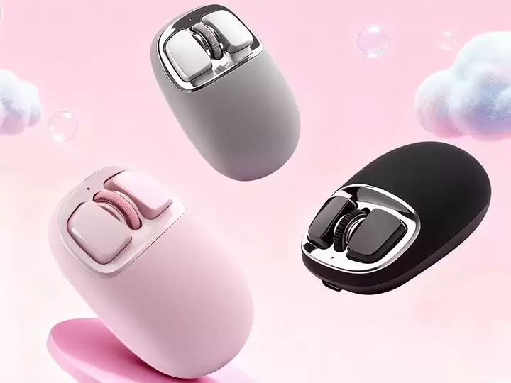 YUNZII 键设宇宙首次涉足鼠标领域，推出硅胶材质柔和手感 C1