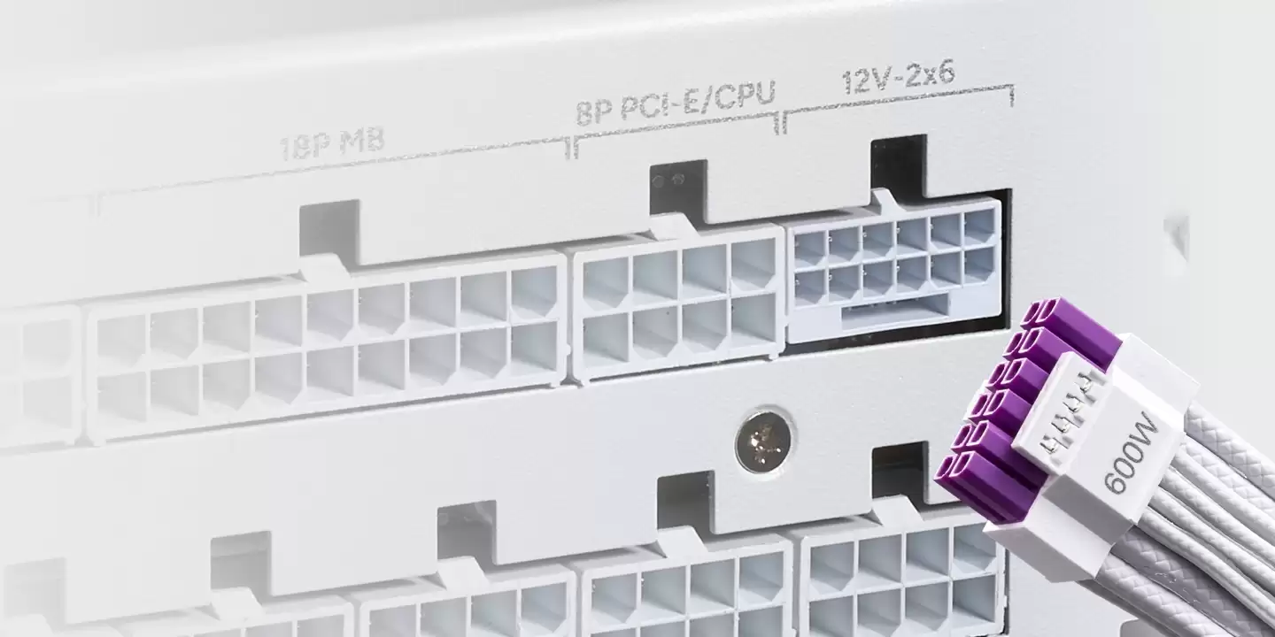 酷冷至尊推出白色版 Elite Gold 金牌电源，可选 650W / 750W / 850W