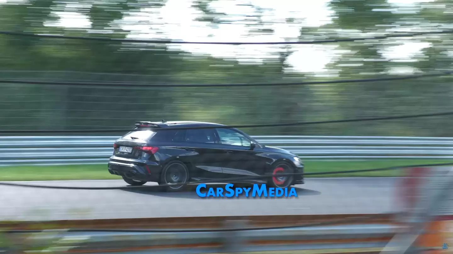 五缸发动机将迎谢幕演出,奥迪 RS3 GT 现身纽北赛道