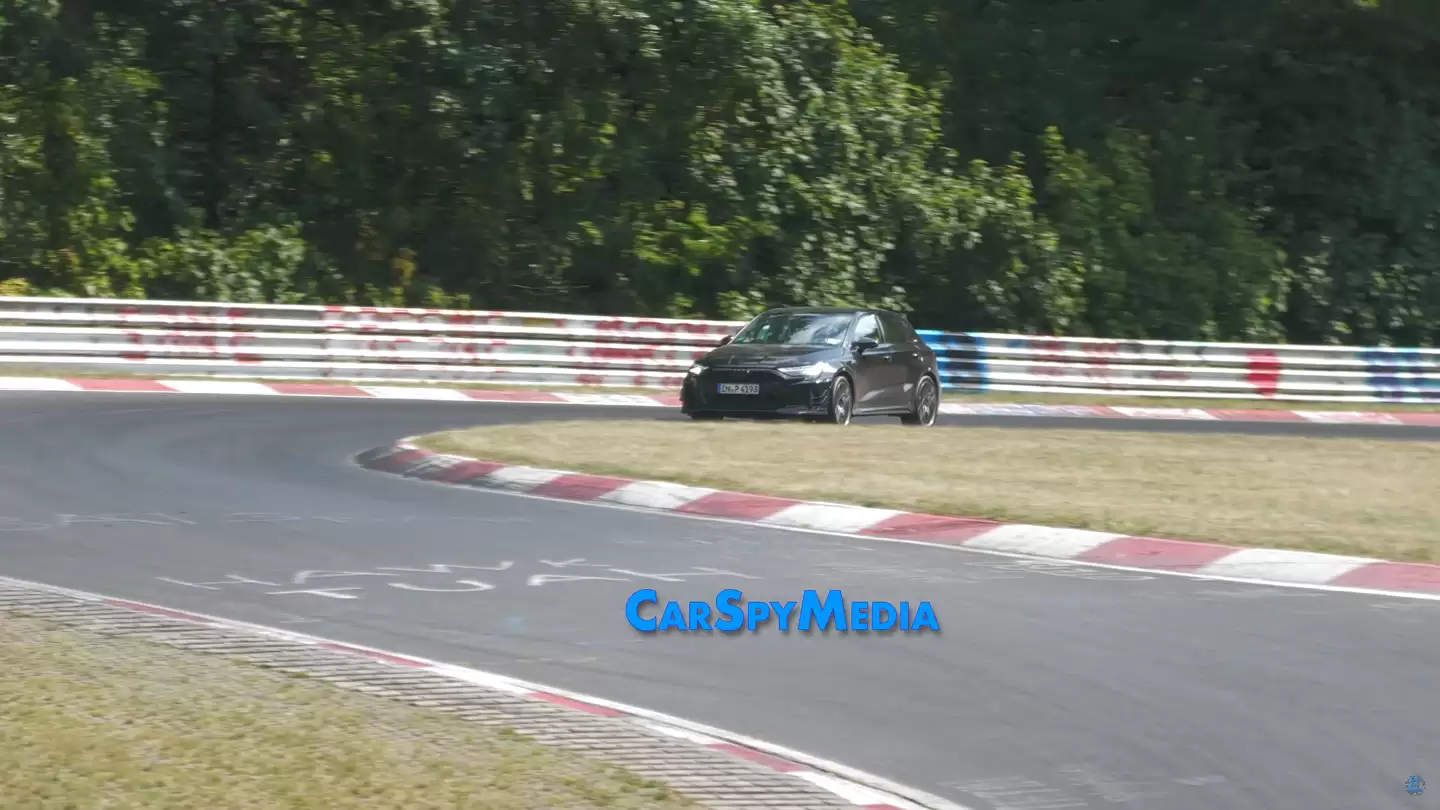 五缸发动机将迎谢幕演出,奥迪 RS3 GT 现身纽北赛道