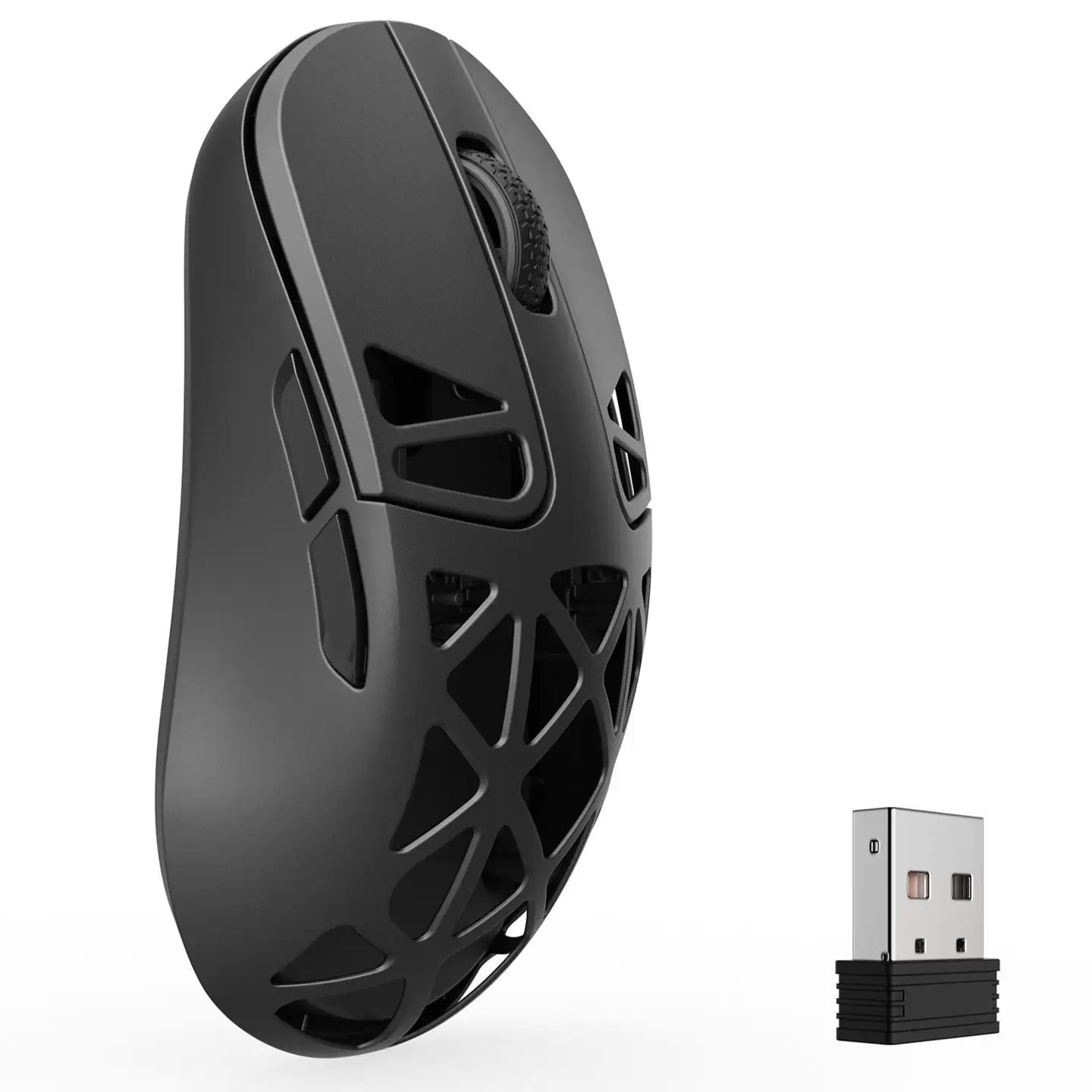 原相 PAW3950:Keychron 推出铝合金“洞洞鼠”M3 mini 8K 金属版