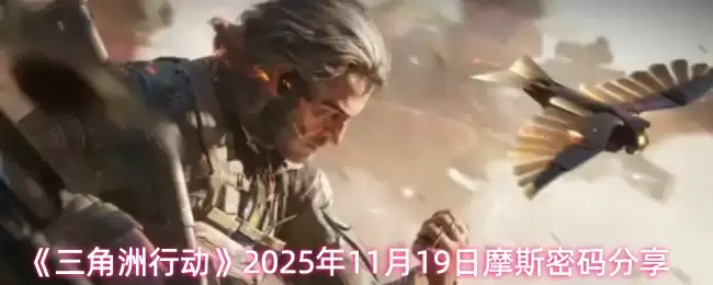 《三角洲行动》2025年11月19日摩斯密码分享