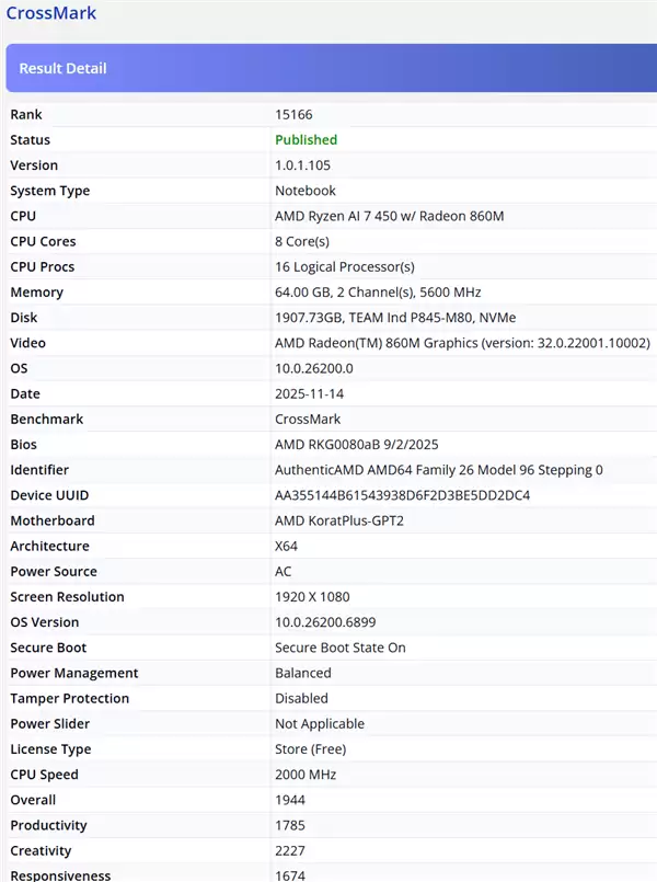AMD三款锐龙AI 400系列移动APU亮相：没有Zen6