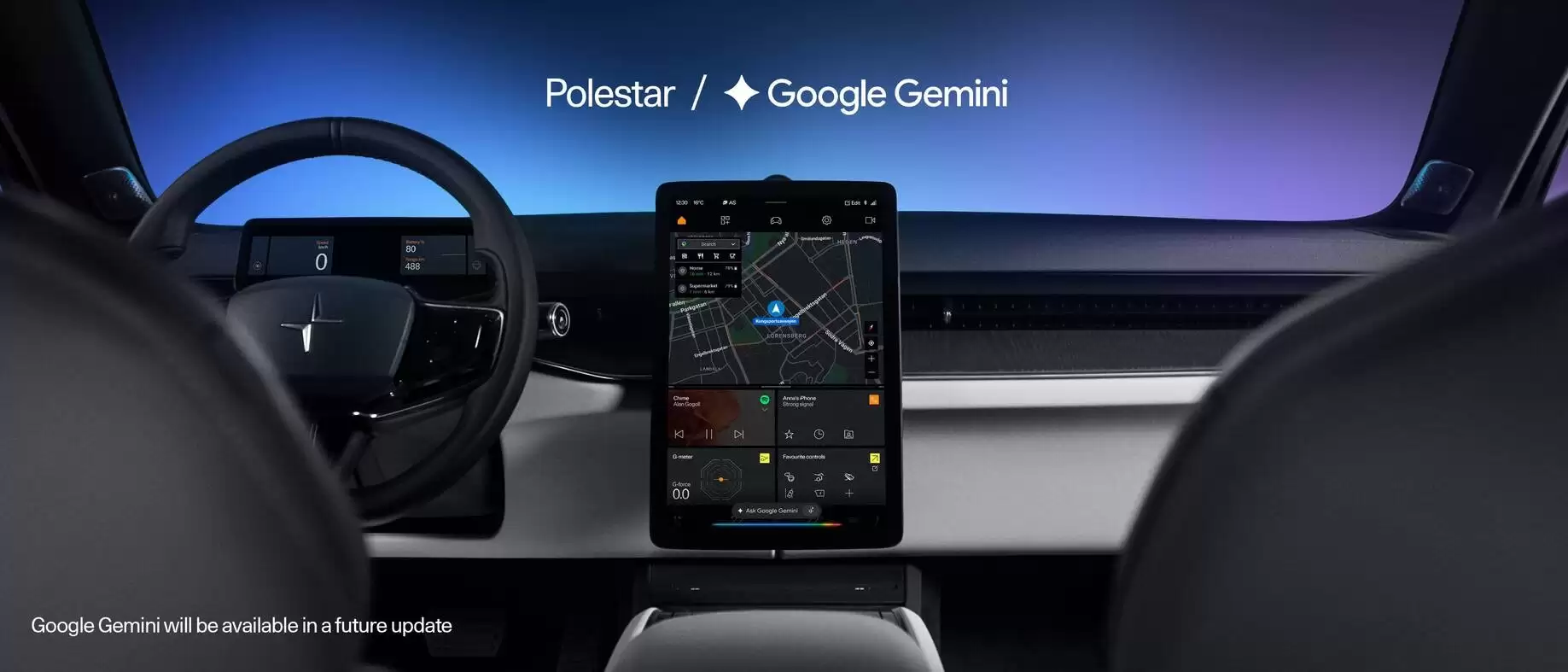 极星 Polestar 将自 2026 年起为电动汽车集成谷歌 Gemini AI 语音助手