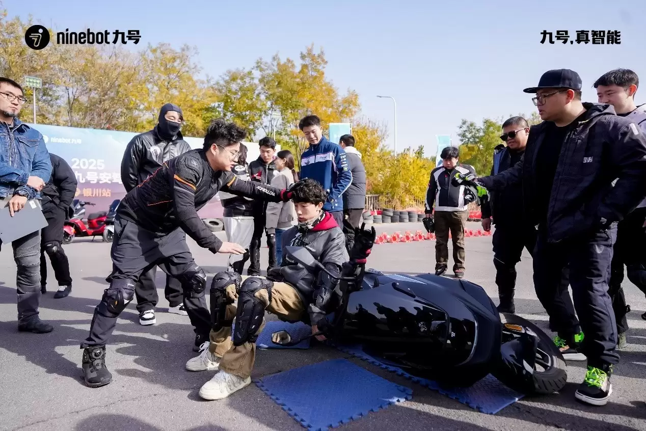 九号安驾学院银川站活动圆满举办 全国巡回构建两轮车安全新生生态