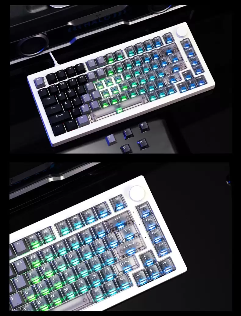 Akko 推出 5075 / 5087 V3 HE 有线磁轴键盘：8kHz 回报率，双拼键帽