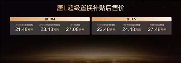 解锁“车位到车位”领航辅助!比亚迪唐L新色版上市:21.48万起