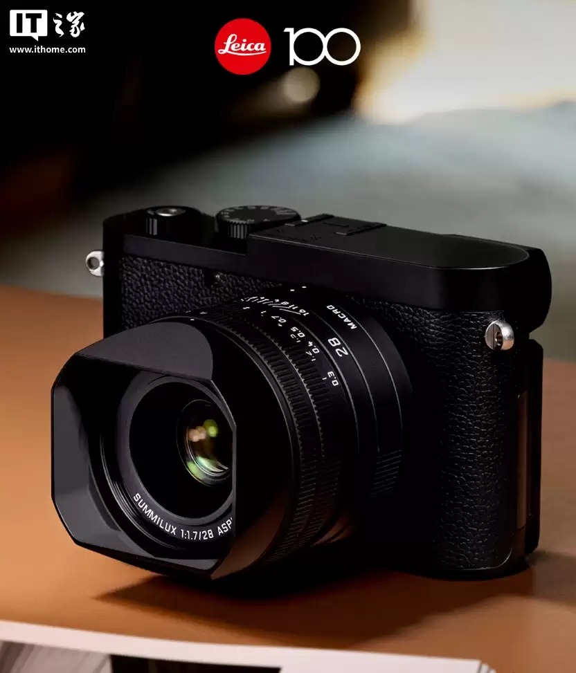 徕卡发布 Q3 Monochrom 黑白相机：6000 万像素、去掉可乐标，5.63 万元起