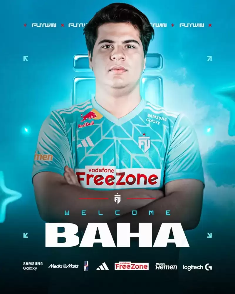 FUT发布人员变动公告：baha正式加入队伍