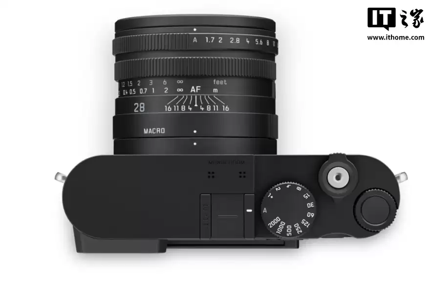 徕卡发布 Q3 Monochrom 黑白相机：6000 万像素、去掉可乐标，5.63 万元起