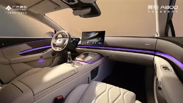 一键变尊贵四座!广汽昊铂A800内饰公布:全球首创2+1变形座椅