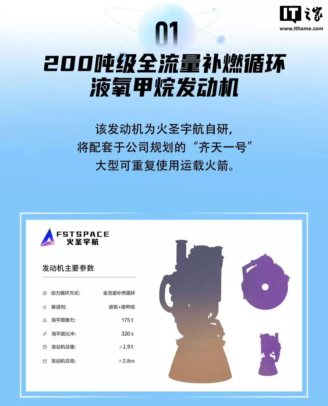 我国民营航天企业再添一员:火圣宇航 200 吨级全流量补燃循环液氧甲烷发动机缩比推力室首次热试车成功