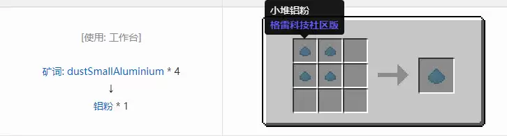 我的世界格雷科技社区版粉末合成配方大全