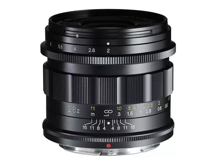 福伦达 APO-LANTHAR 28mm f/2.0 镜头新增 E/Z 卡口版本：手动对焦，12 月起上市