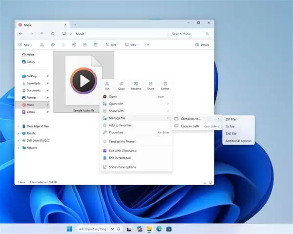 实测Windows全新右键菜单：占用空间更少、性能仍待优化