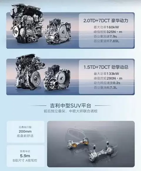 吉利豪越L预售开启，9.39万起售搭14.6英寸大屏
