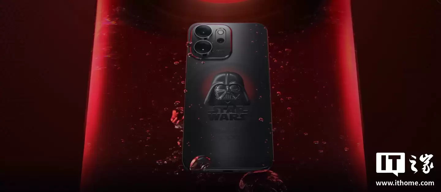 OPPO 海外发布《星球大战》联名版 Reno 14F 手机:骁龙 6 Gen 1 芯片,6000mAh 电池