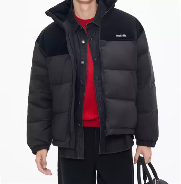 gxg.jeans男士短款立领羽绒服1.8折 限时到手222元