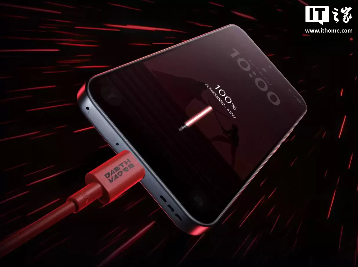 OPPO 海外发布《星球大战》联名版 Reno 14F 手机:骁龙 6 Gen 1 芯片,6000mAh 电池